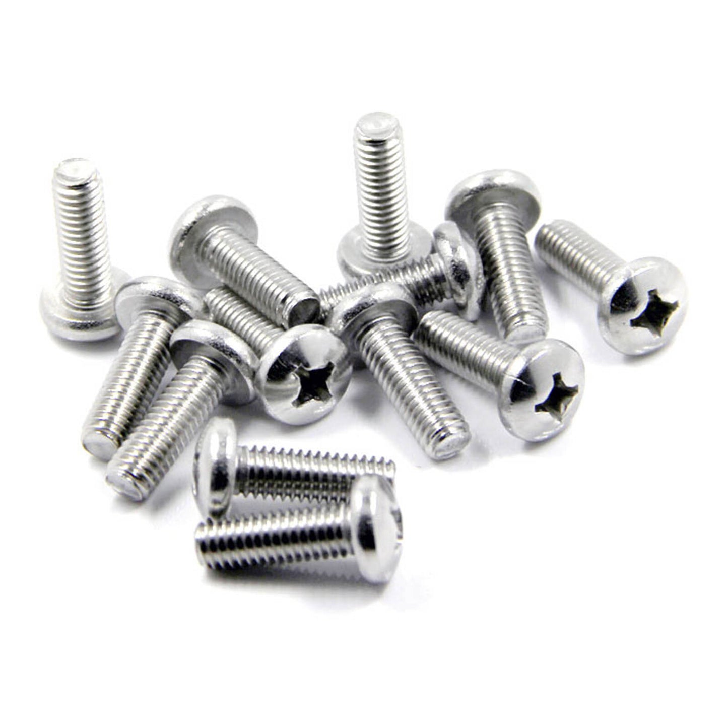 Whites Screw Countersunk Flat - 4 x 10mm (50 Pack)