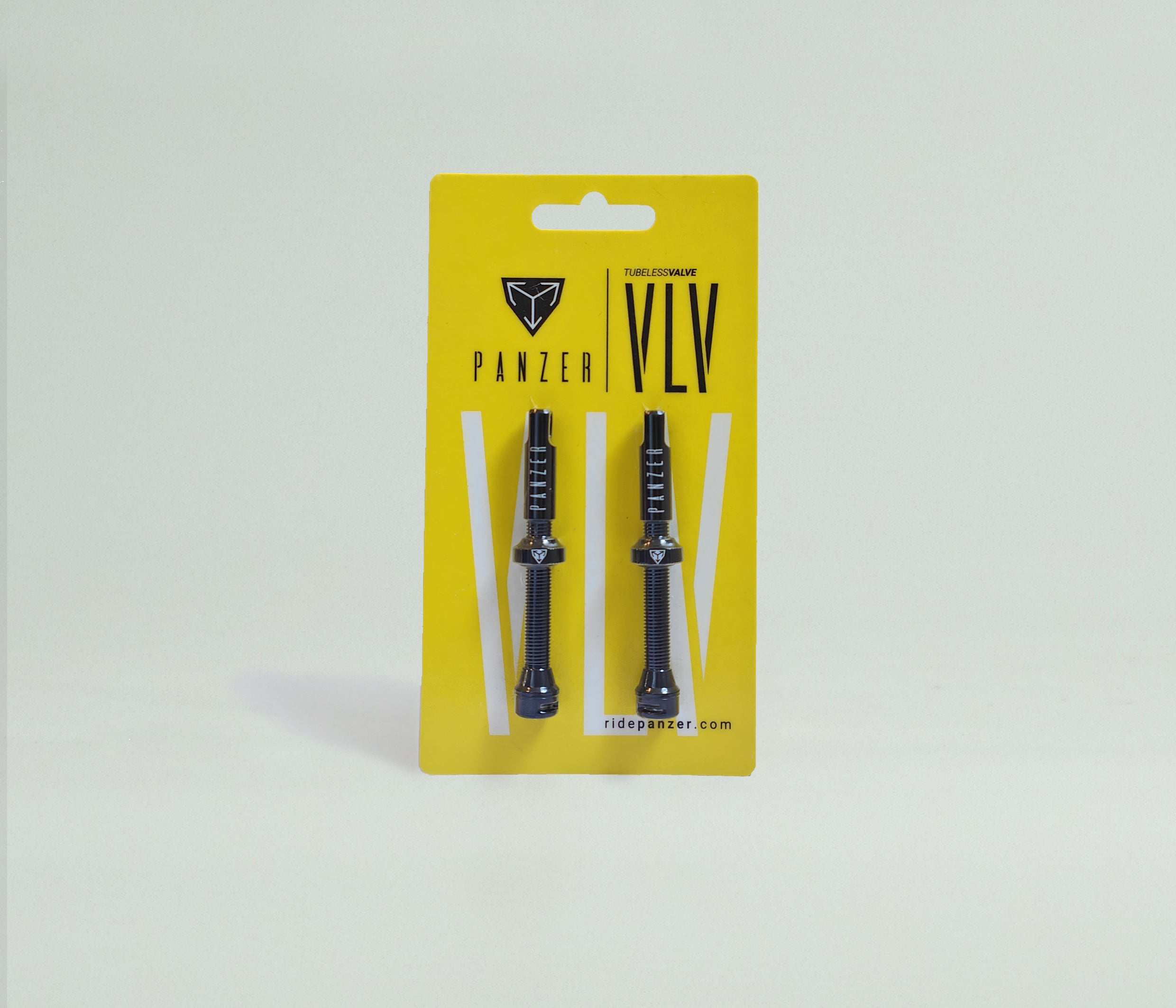 Panzer High Flow Tubeless Valves - 48mm, Black