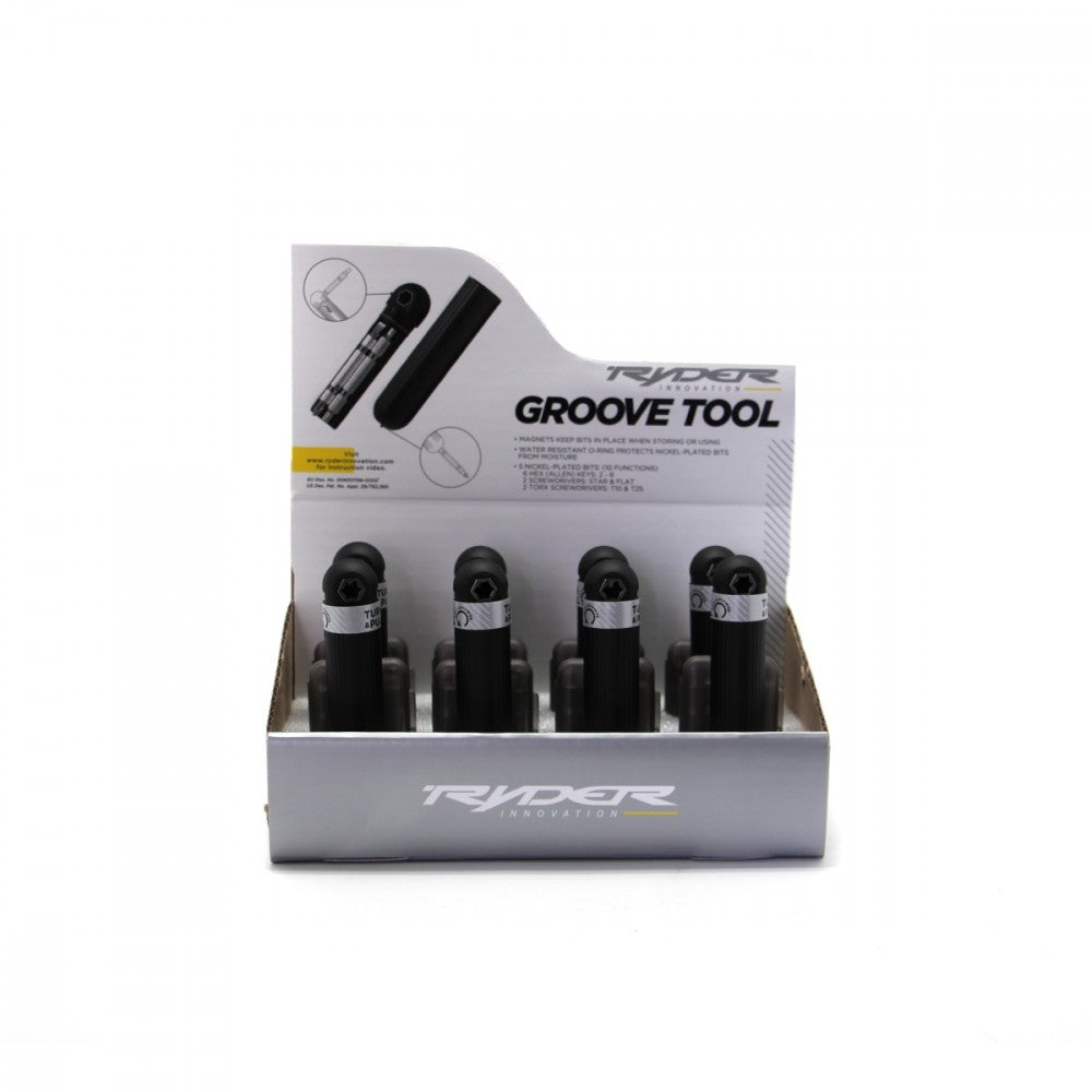 Multitool Innovation Groove Tool PDQ 8 Units Ryder Products