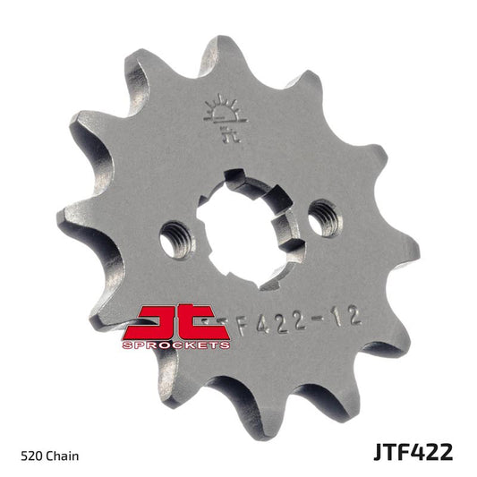 JT Sprockets Front OE Steel T12 #520 JTF422.12