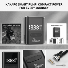 Kakapo Mini Portable Electric Bike & Tyre Pump (Black)