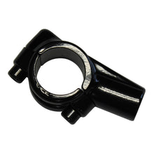 Whites Left Bracket 2-piece (Mirror Mount Only) - Black, for 10mm mirrors