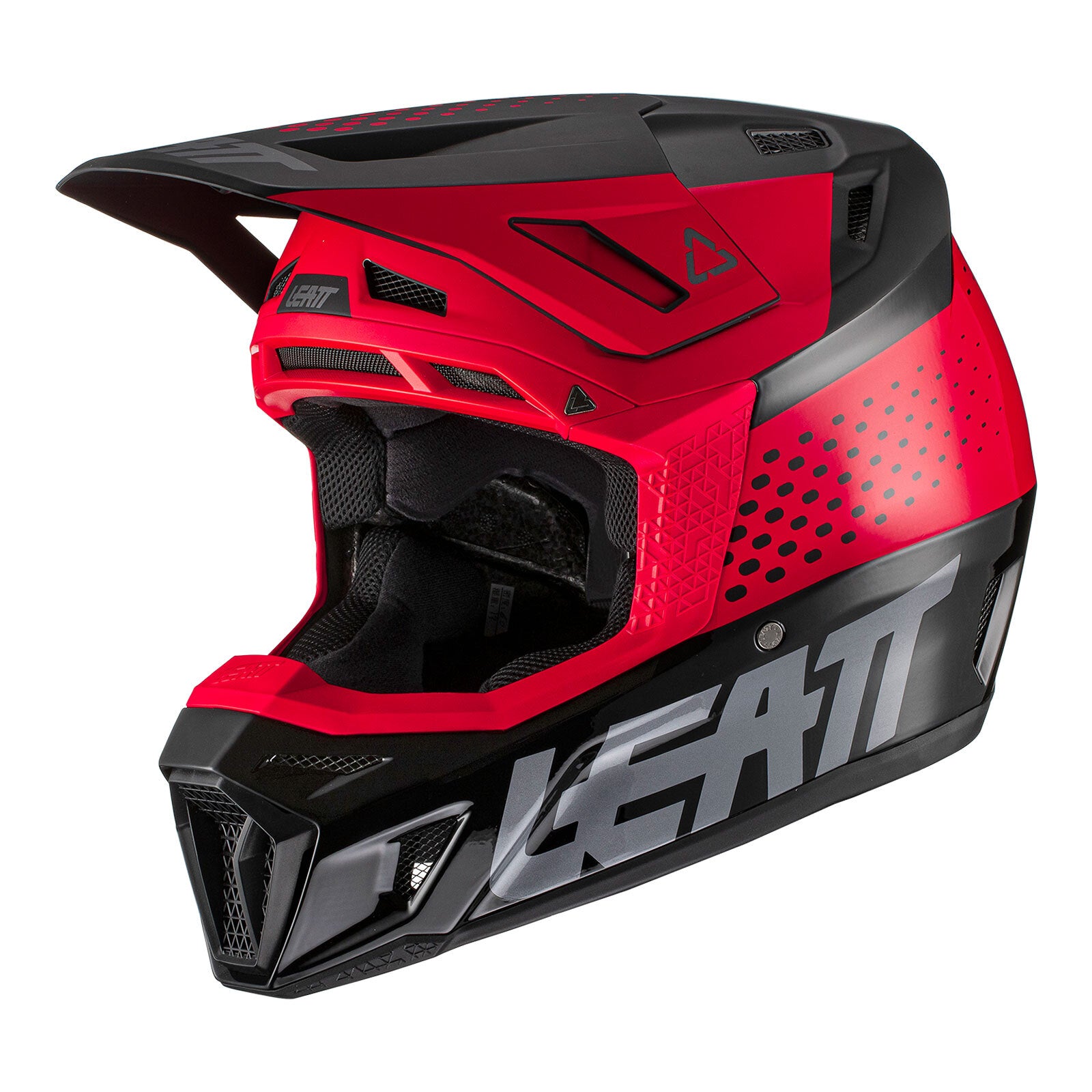 Leatt 2022 8.5 Helmet & Goggle Kit - Red / Black