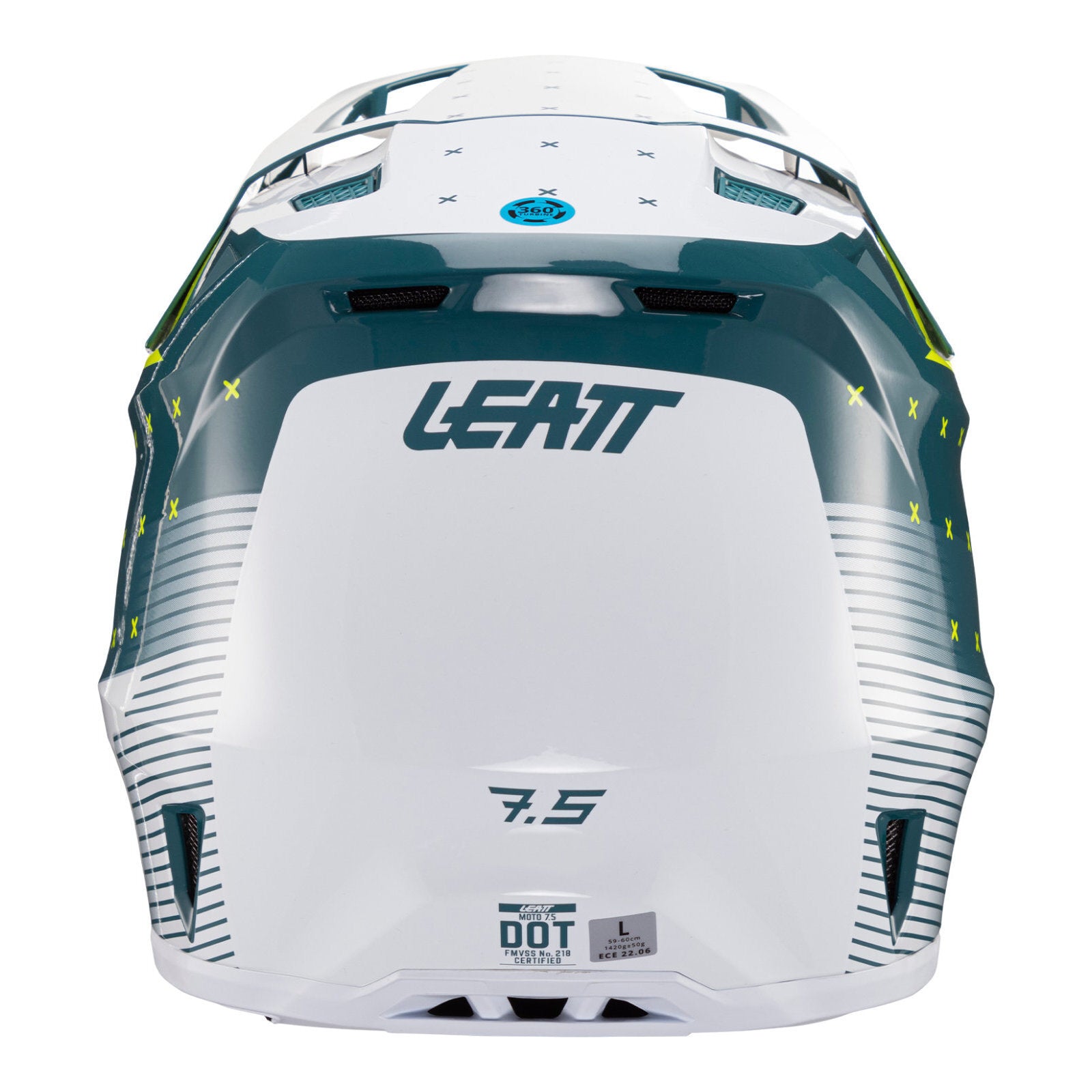 Leatt 2024 7.5 Helmet & Goggle Kit - Acid Fuel