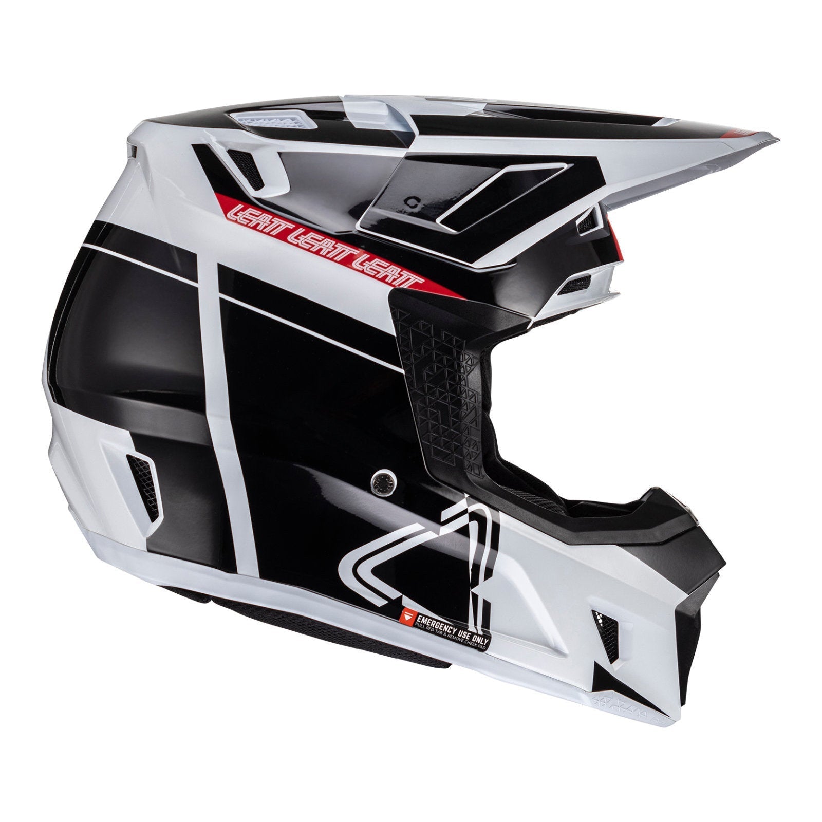 Leatt 2024 7.5 Helmet & Goggle Kit - Black / White