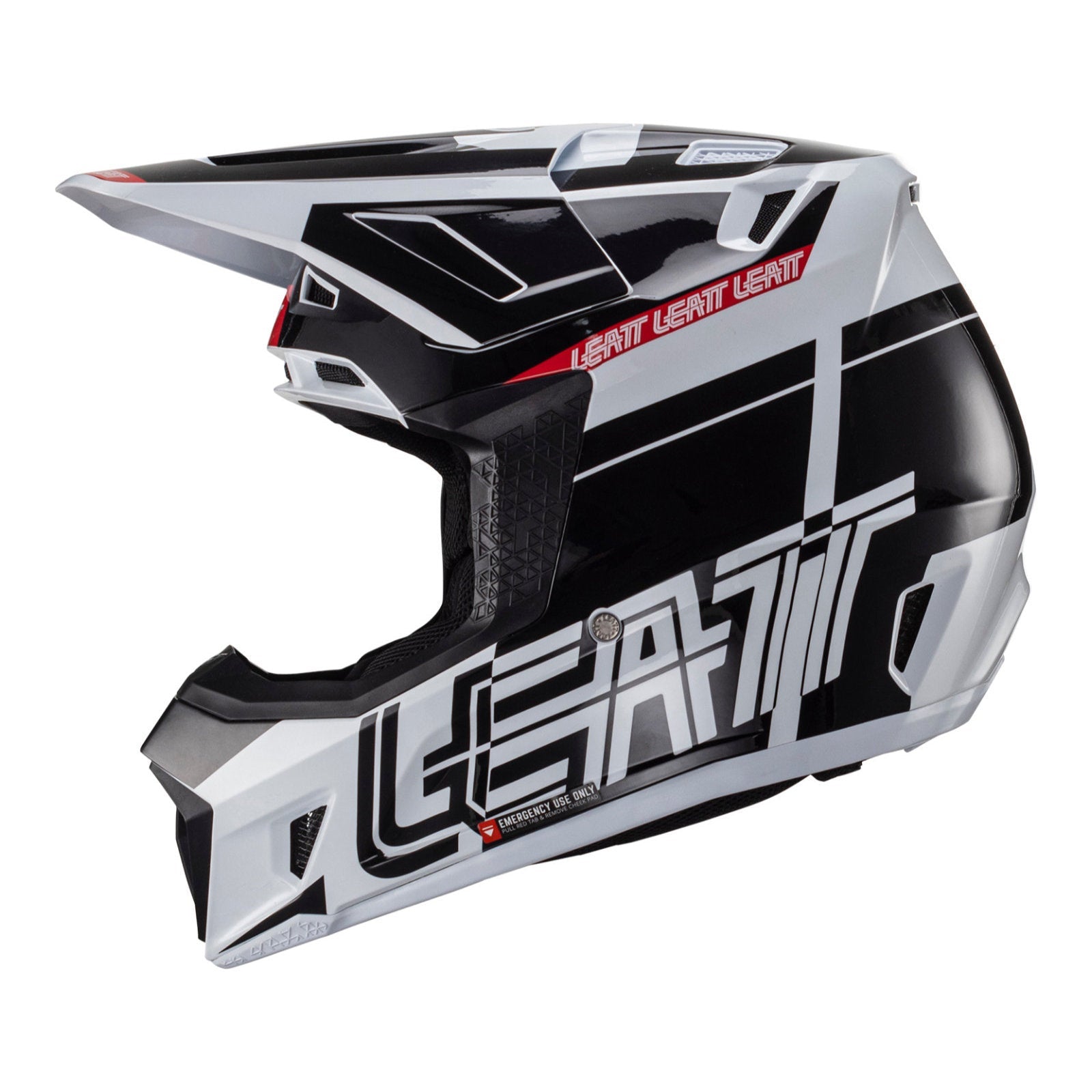 Leatt 2024 7.5 Helmet & Goggle Kit - Black / White