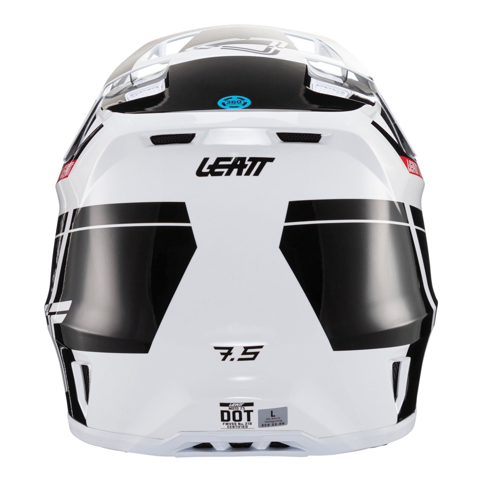 Leatt 2024 7.5 Helmet & Goggle Kit - Black / White