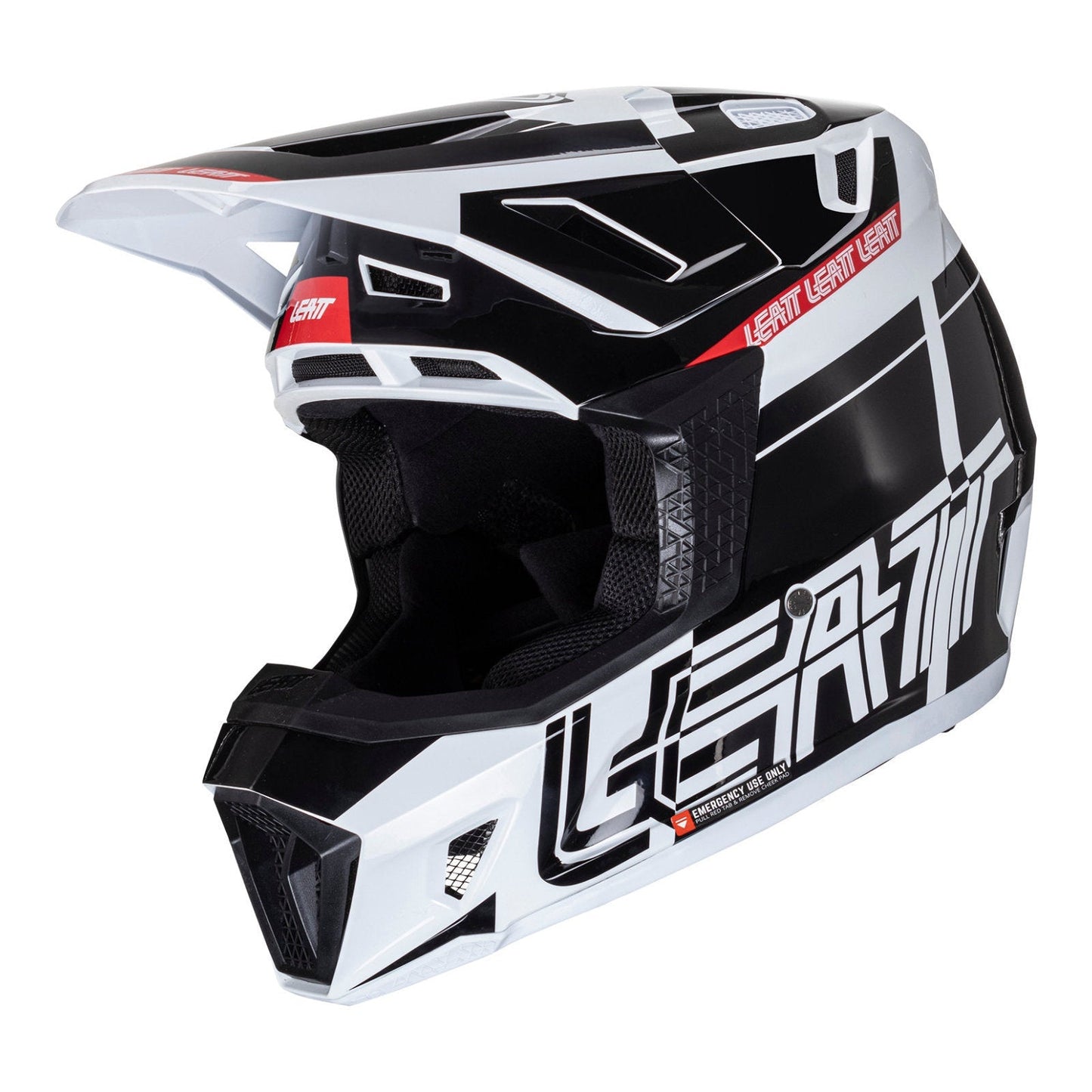 Leatt 2024 7.5 Helmet & Goggle Kit - Black / White