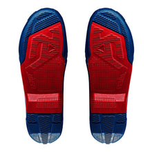 Leatt 4.5/5.5 Boot Outer Sole - Blue / Red [Pair]