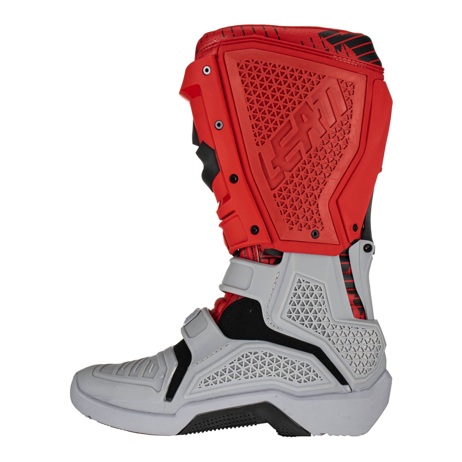 Leatt 5.5 FlexLock Enduro Boots - Red / Grey