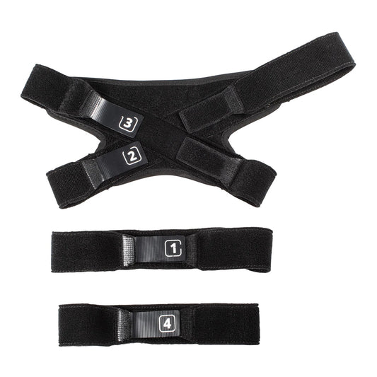 Leatt Strap Kit All C-Frame Carbon (Pair) (S/M)