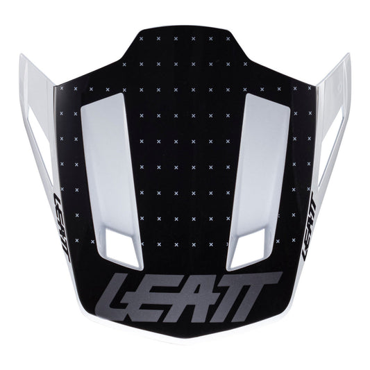Leatt 8.5 Helmet Peak - Black / White