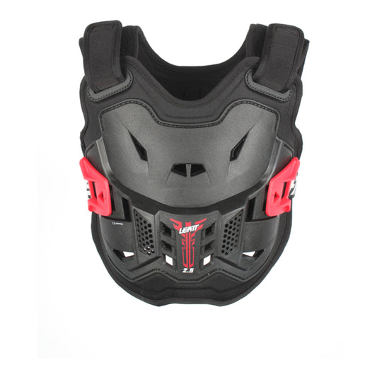 Leatt 2.5 Kids Chest Protector - Black / Red (110-134cm)