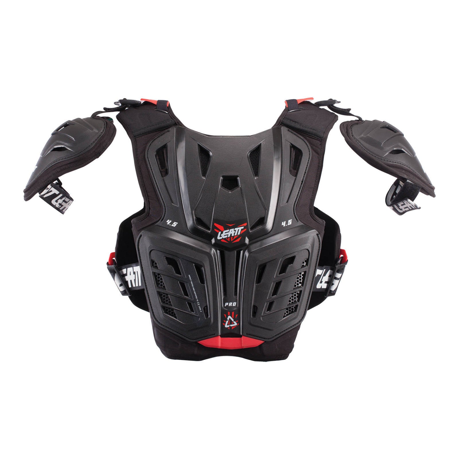 Leatt 4.5 Junior Chest Protector Pro - Black / Red