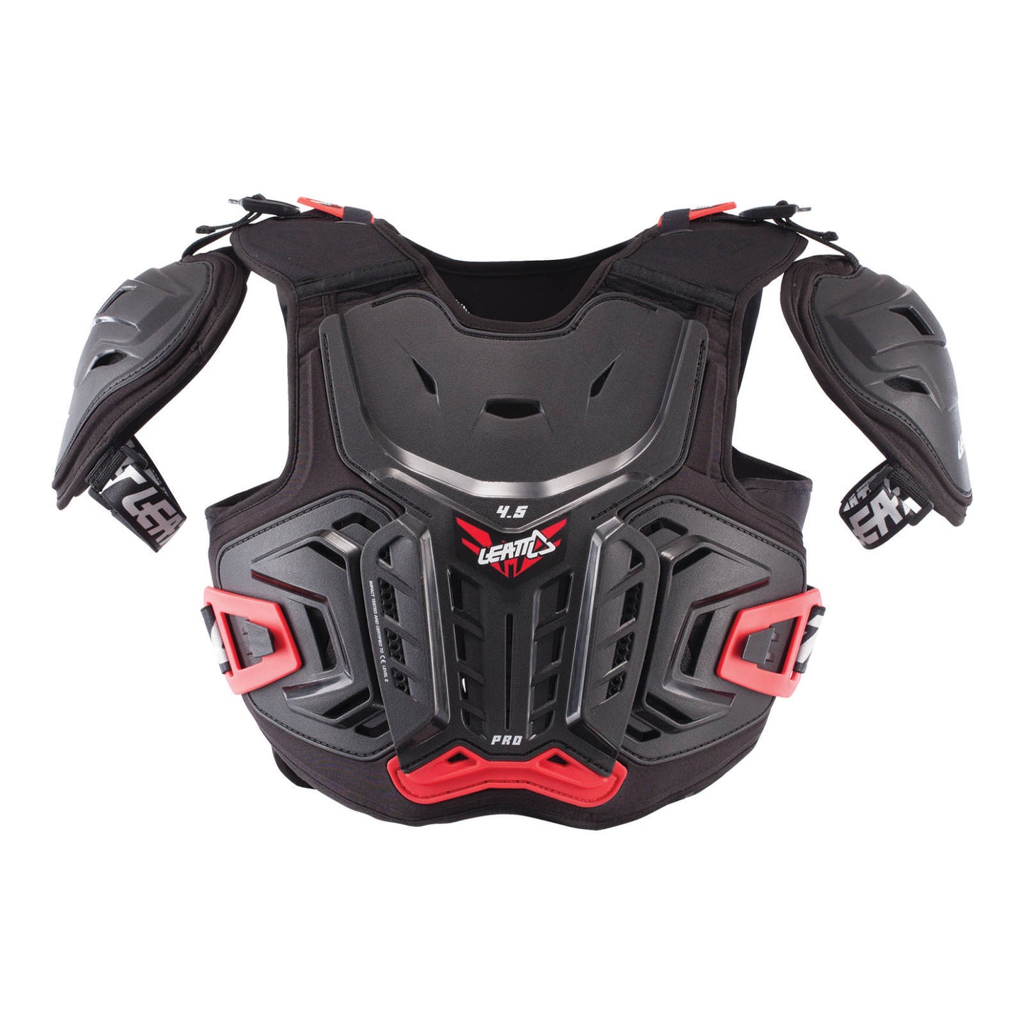 Leatt 4.5 Junior Chest Protector Pro - Black / Red