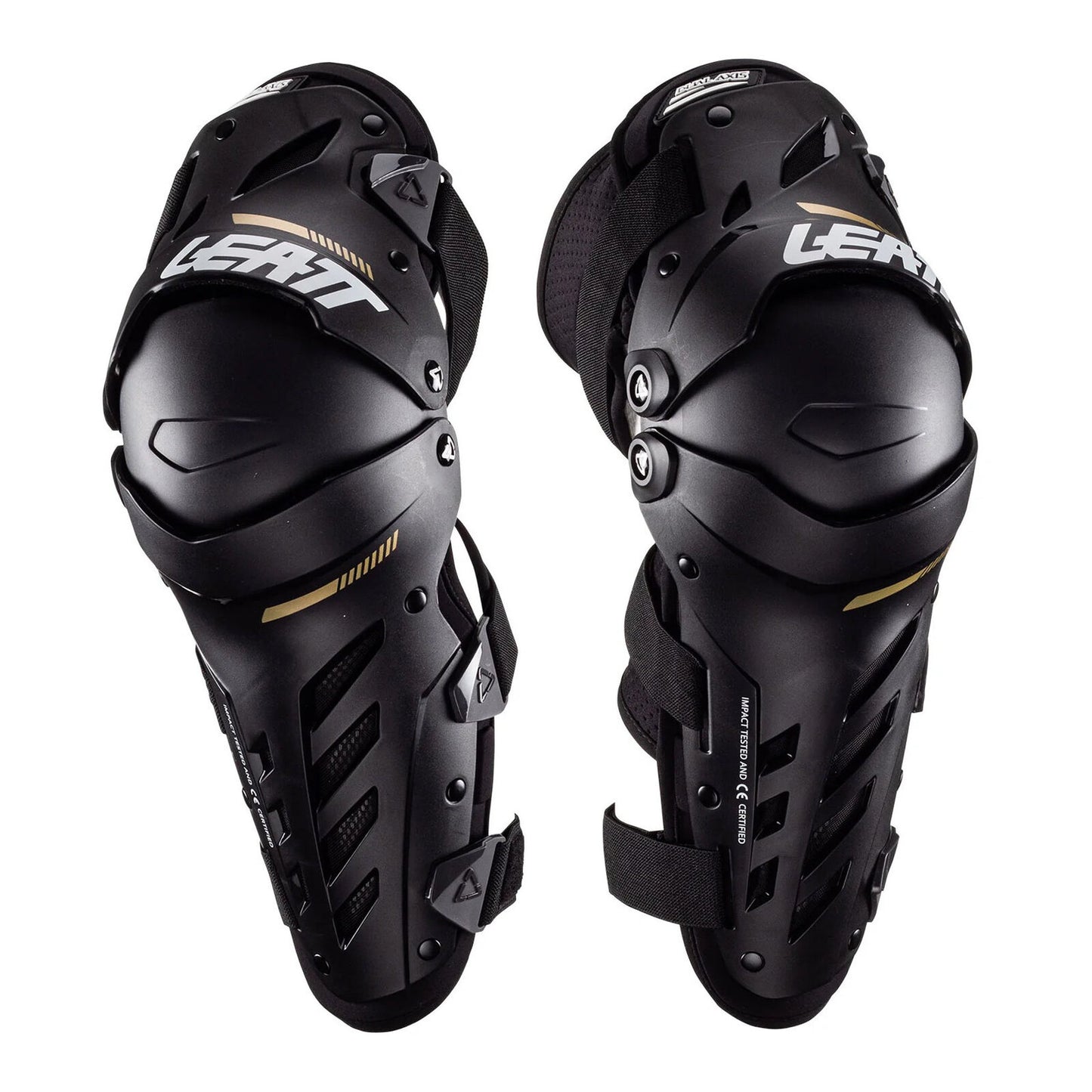 Leatt Dual Axis Knee & Shin Guard - Black