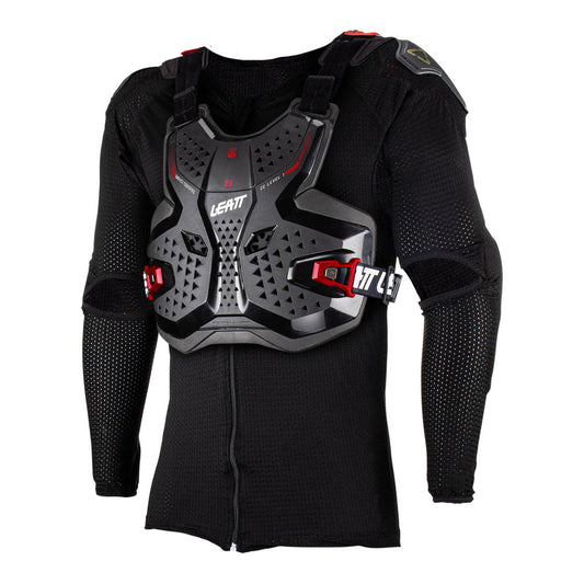 Leatt 3.5 Junior Body Protector - Black / Red