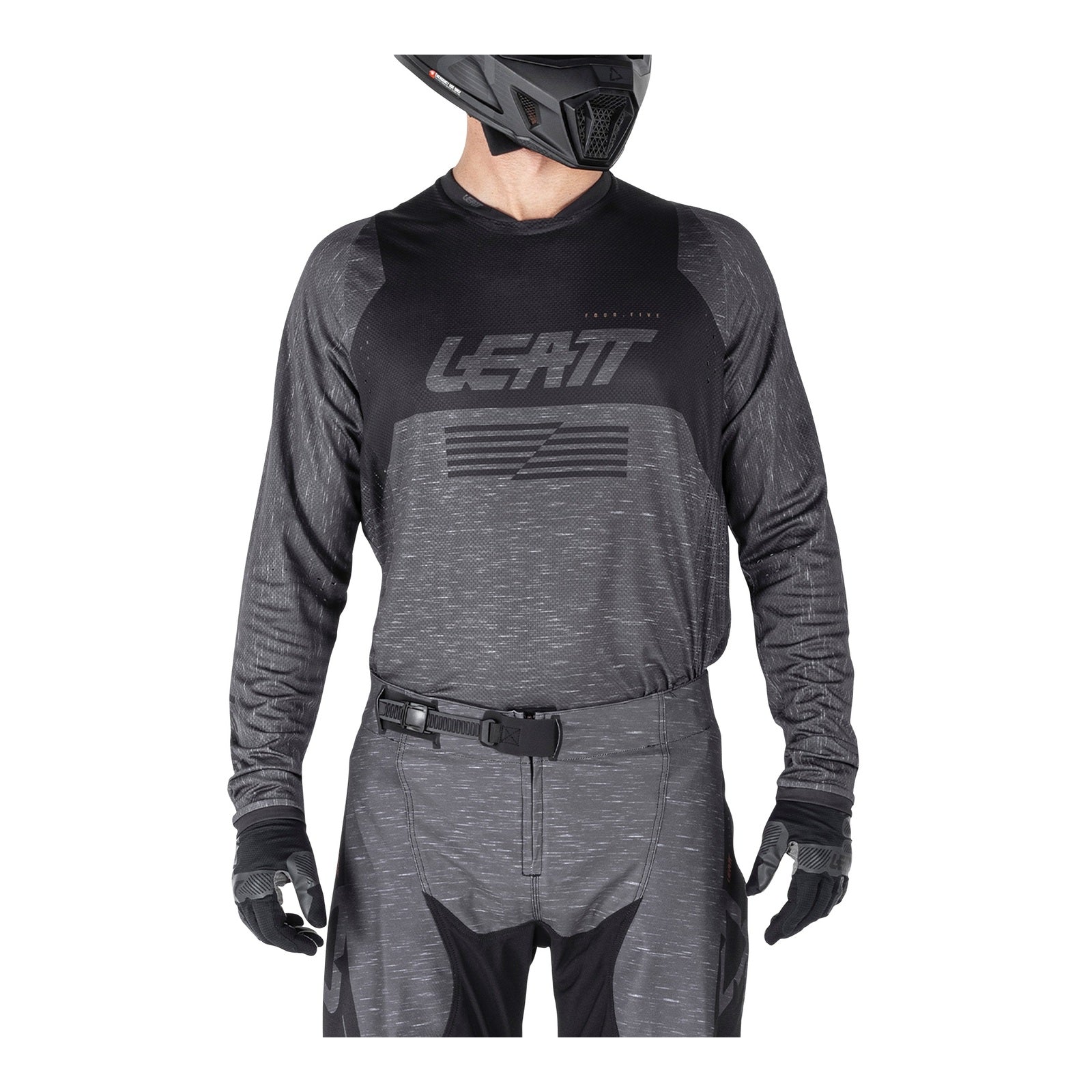 Leatt 4.5 Lite Jersey - Stealth Black / Grey
