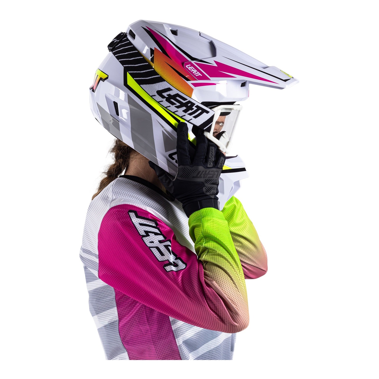 Leatt 2026 3.5 Junior Ride Kit - Retro Pink