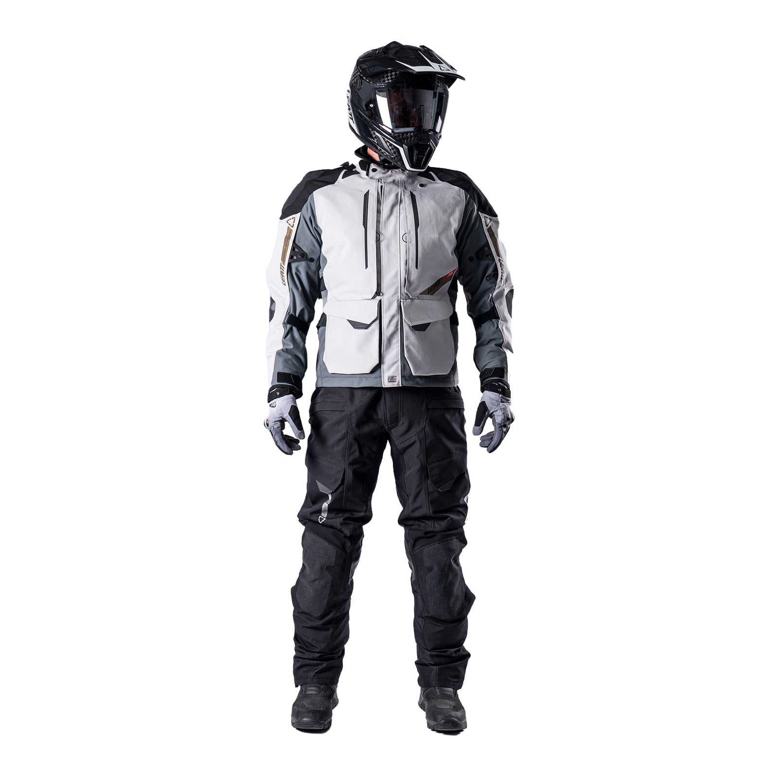 Leatt 5.5 ADV DriTour Jacket - Steel Grey