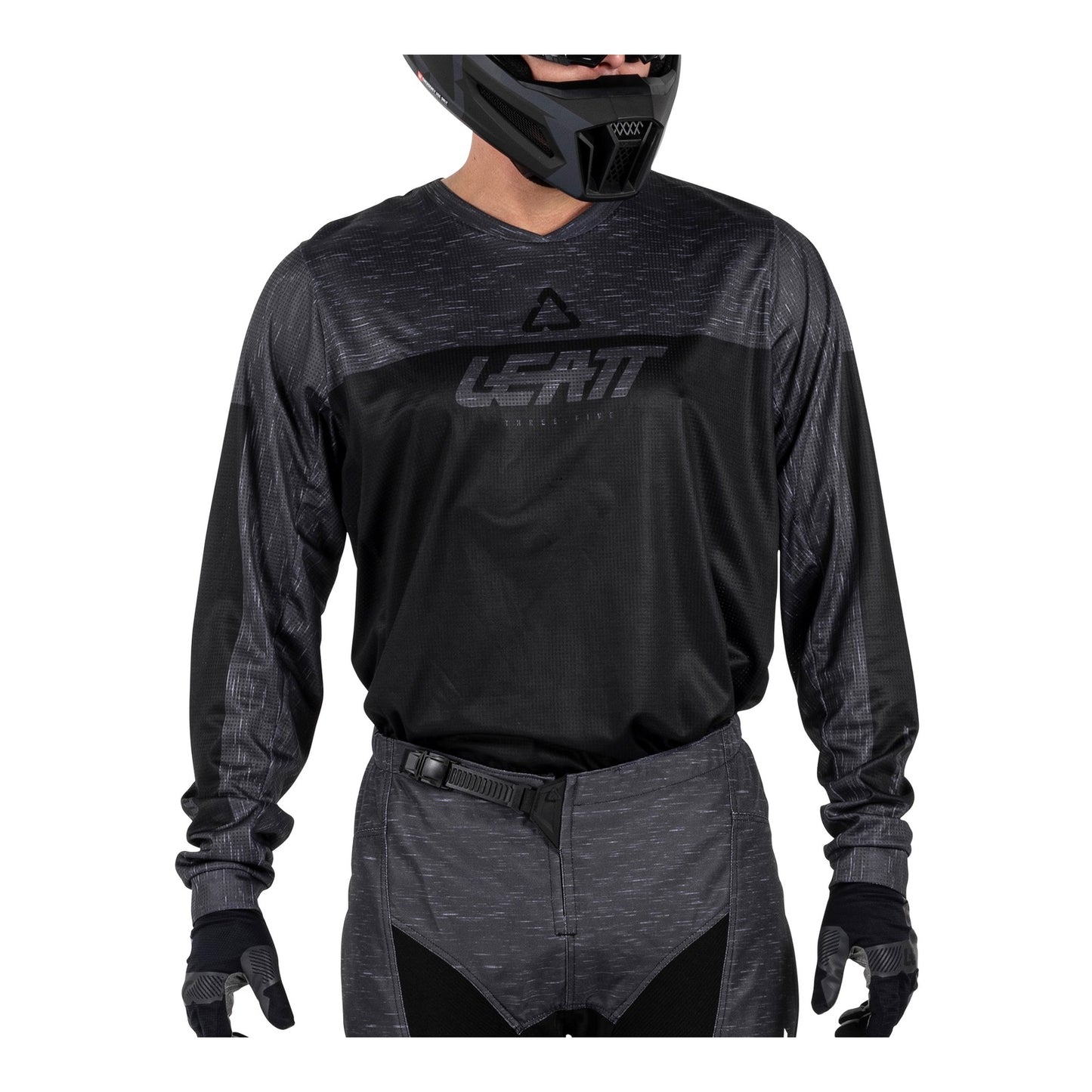 Leatt 2026 3.5 Jersey - Stealth Black / Grey