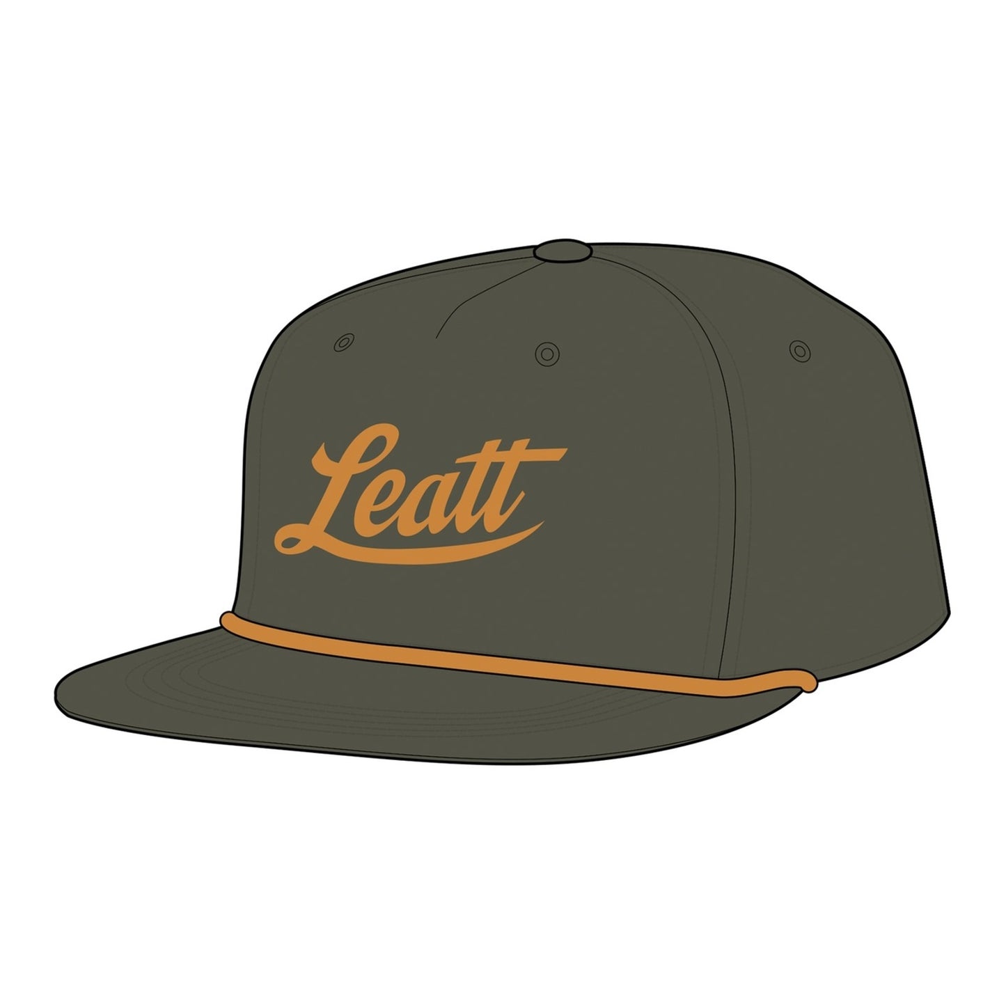 Leatt Retro Cap - Moss Green (S-XL)
