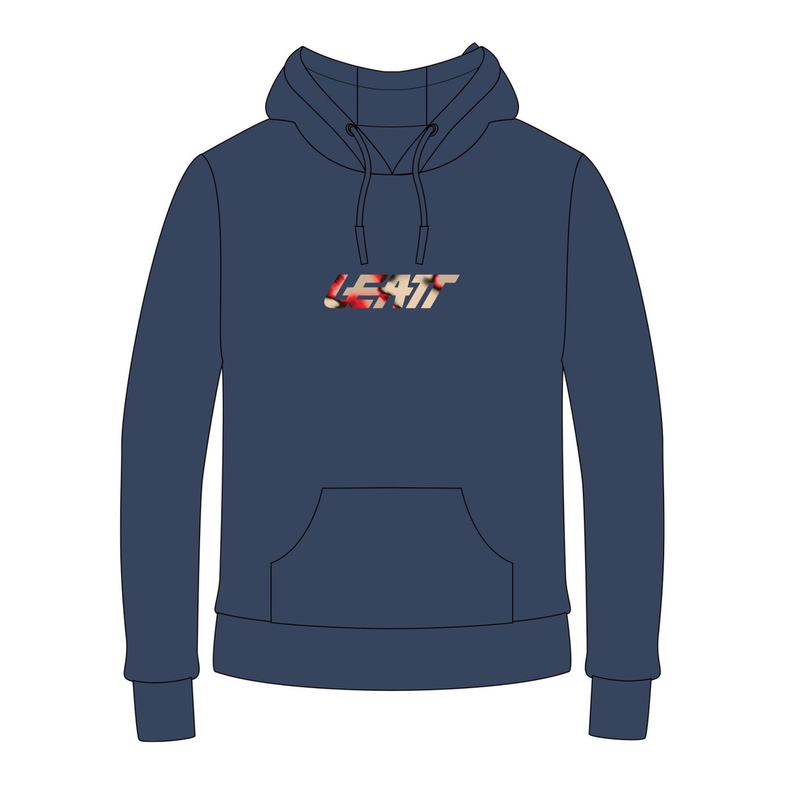 Leatt Core Hoodie - Denim Blue