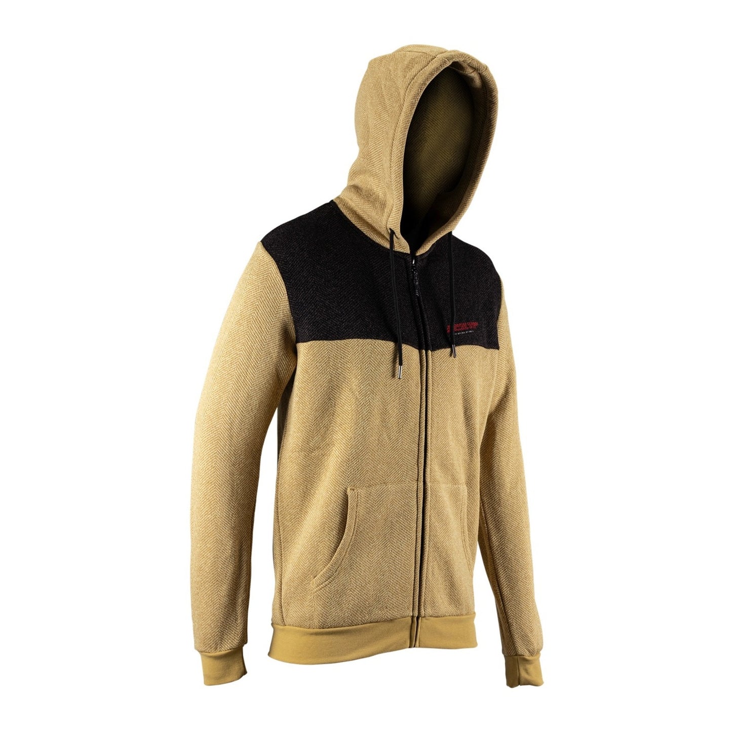 Leatt Zip Hoodie Tech - Brass Brown