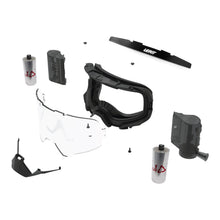 Leatt 5.5 Velocity Goggle Roll-Off - Stealth / Yellow 70%