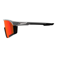 Leatt SpeedViz Pro Sunglasses - Black / White Iriz Cryztal Red 13 VLT