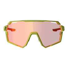 Leatt RideViz Pro Sunglasses - Neon Yellow Iriz Cryztal Red 13 VLT