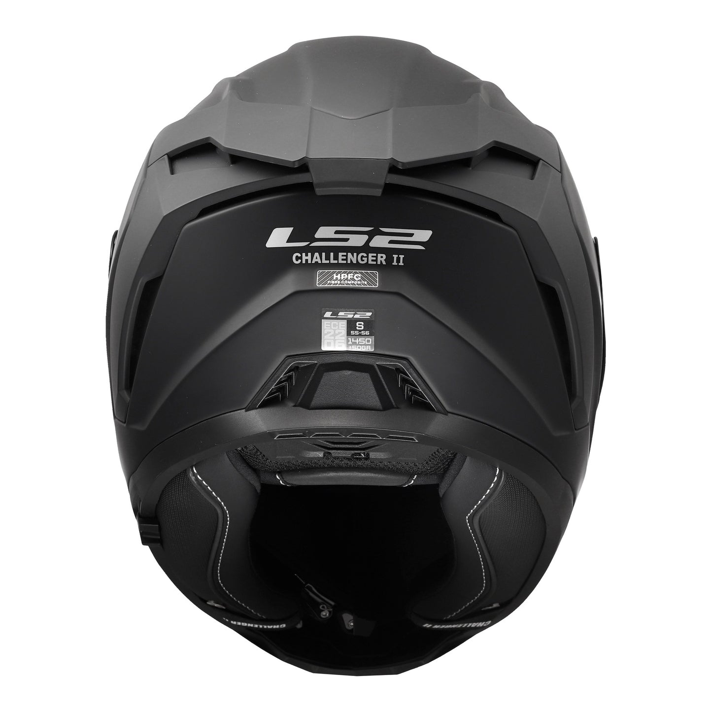 LS2 FF817 Challenger II Solid Helmet - Matte Black