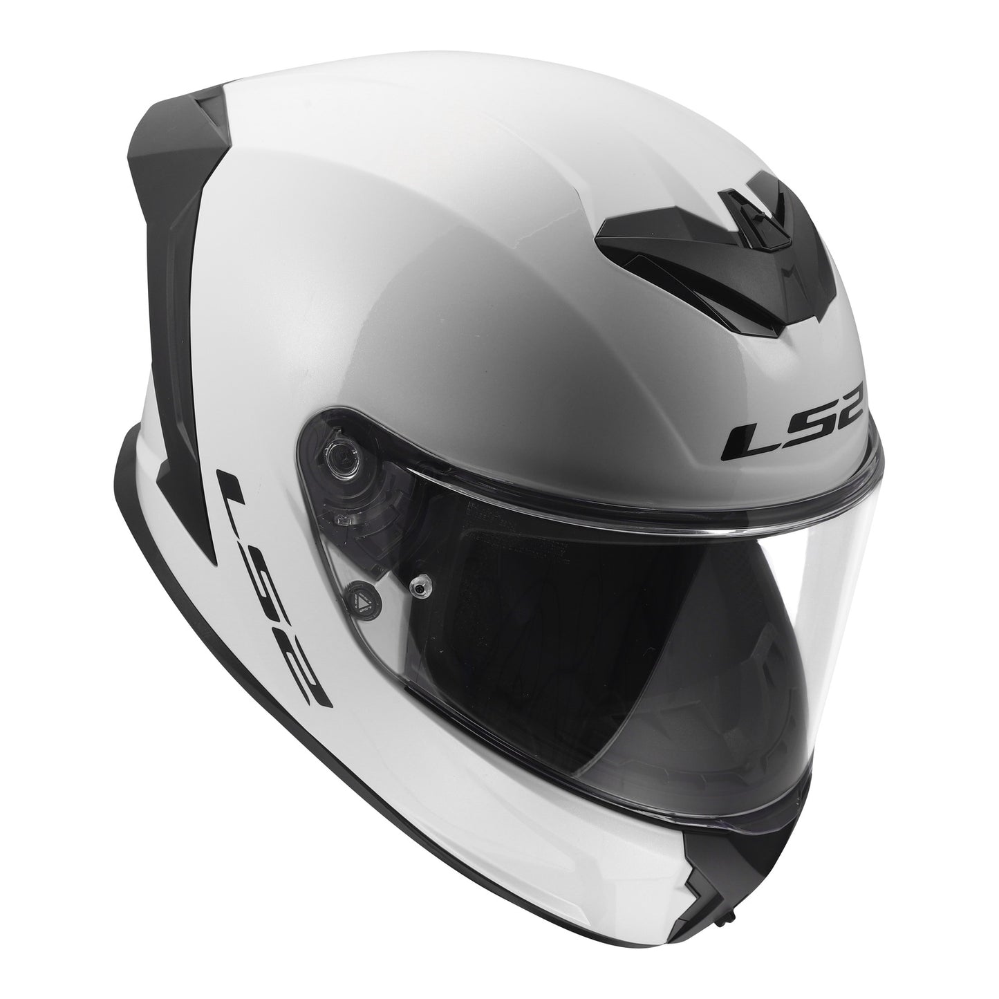 LS2 FF820 Rapid III Solid Helmet - Gloss White