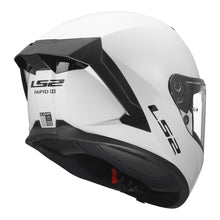 LS2 FF820 Rapid III Solid Helmet - Gloss White
