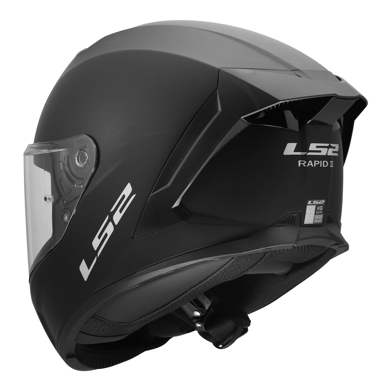 LS2 FF820 Rapid III Solid Helmet - Matte Black