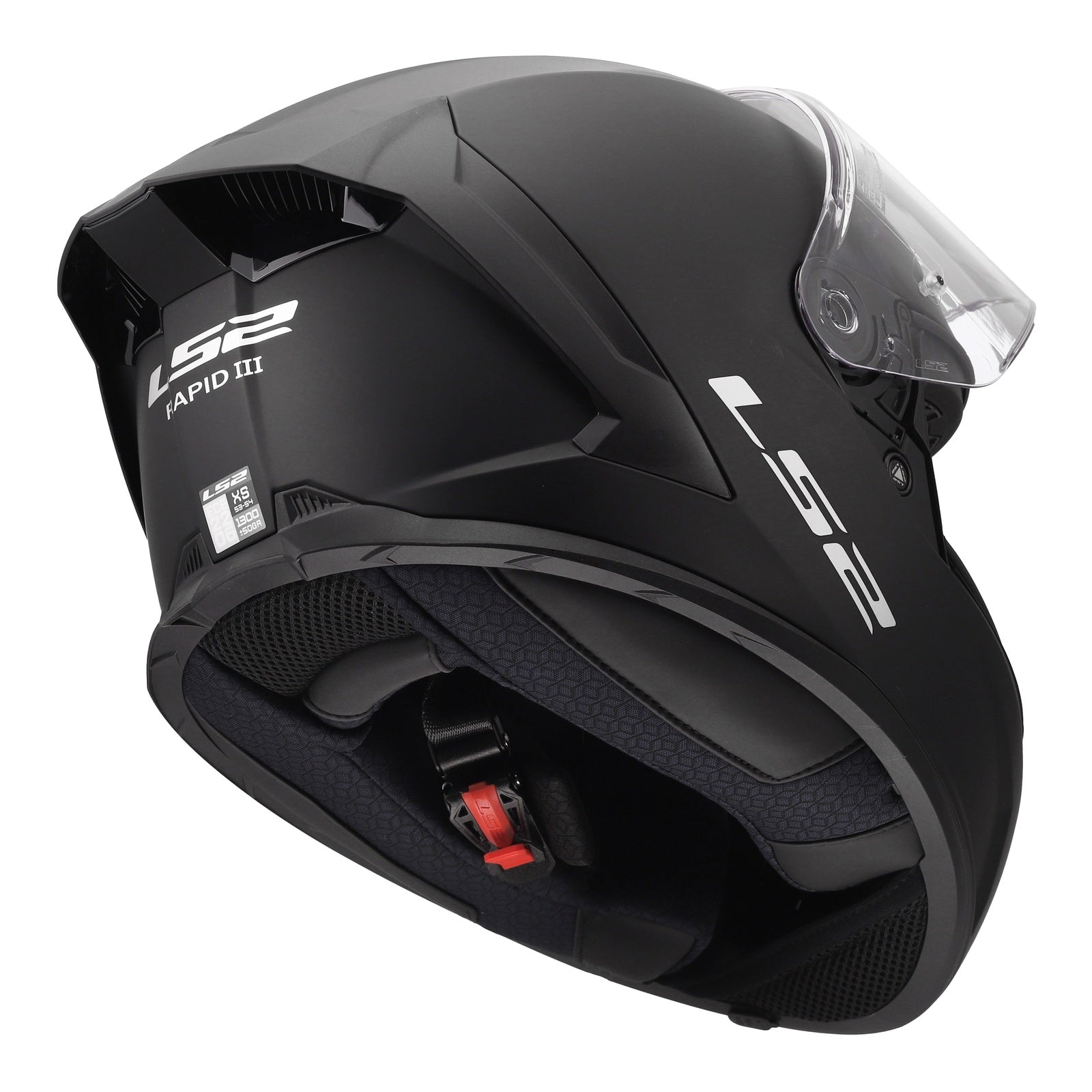 LS2 FF820 Rapid III Solid Helmet - Matte Black
