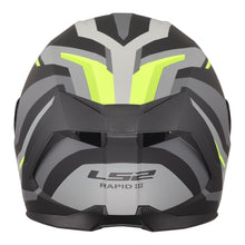 LS2 FF820 Rapid III Hyper Helmet - Black / Hi-Vis Yellow
