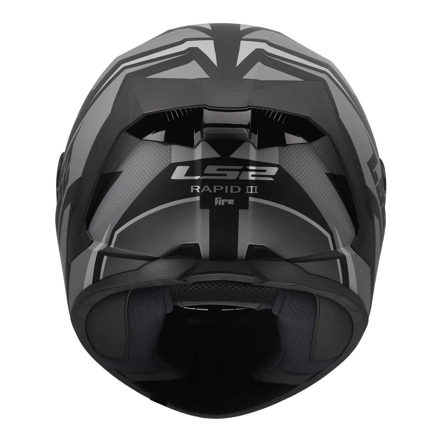 LS2 FF820 Rapid III Xtrem Helmet - Black / Grey
