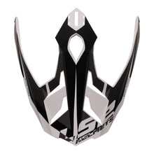 LS2 MX701 Alter Helmet Peak - Matte Black White