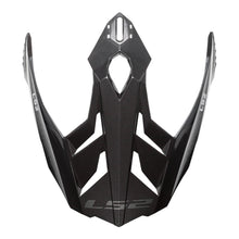 LS2 MX701 Frontier Helmet Peak - Gloss Titanium / Red