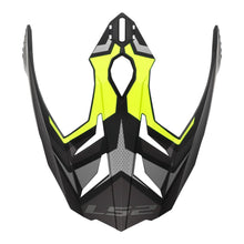LS2 MX701 Focus Helmet Peak - M. Titanium H-V Yellow