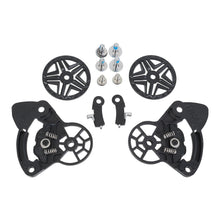 LS2 FF805 Thunder Ratchet + Screws (Black)