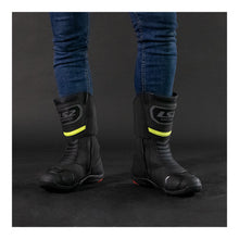LS2 Goby Men's Waterproof Boots - Black / Hi-Vis Yellow