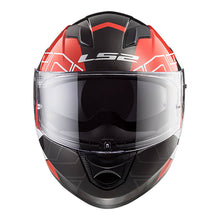 LS2 FF320 Stream Evo Kub Helmet - Black / Red