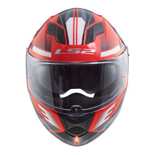LS2 FF320 Stream Evo Shadow Helmet - Red / White