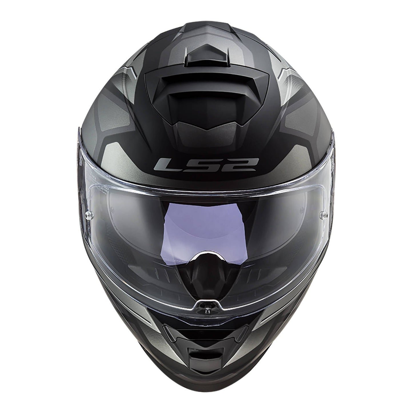 LS2 FF800 Storm Faster Helmet - Matte Black / Titanium