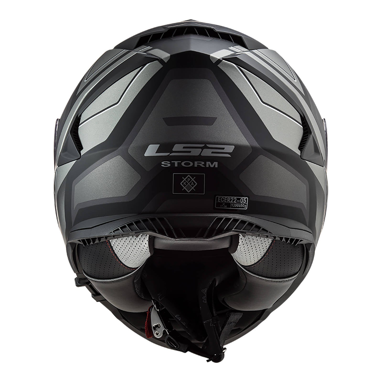 LS2 FF800 Storm Faster Helmet - Matte Black / Titanium