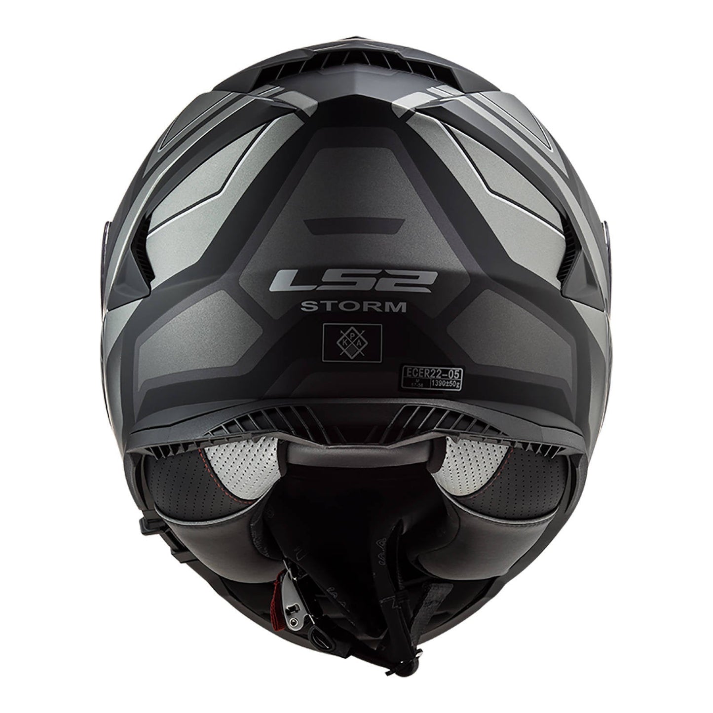 LS2 FF800 Storm Faster Helmet - Matte Black / Titanium