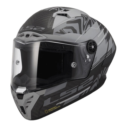 LS2 FF805 Thunder GP Aero Helmet - Polar