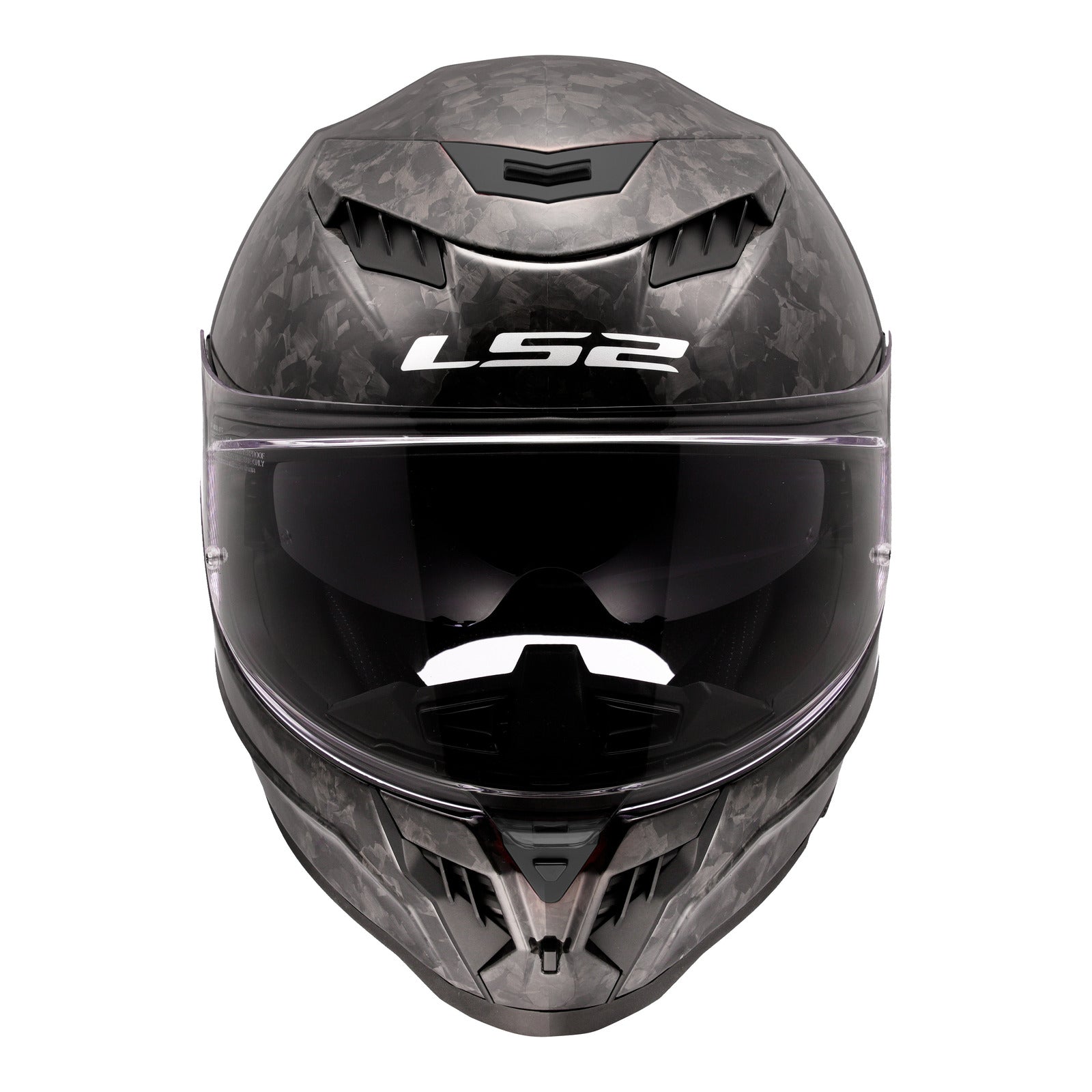 LS2 FF807 Dragon Forged Helmet - Gloss Carbon 06